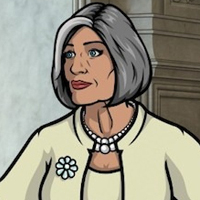 Reference picture of Malory Archer