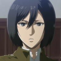 Reference picture of Mikasa Ackermann