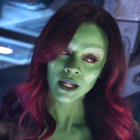 Reference picture of Gamora