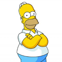 Reference picture of Homer Simpson