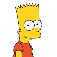 Reference picture of Bart Simpson