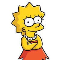 Reference picture of Lisa Simpson